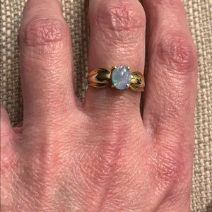 Vintage XPS 10 Karat Opal ring